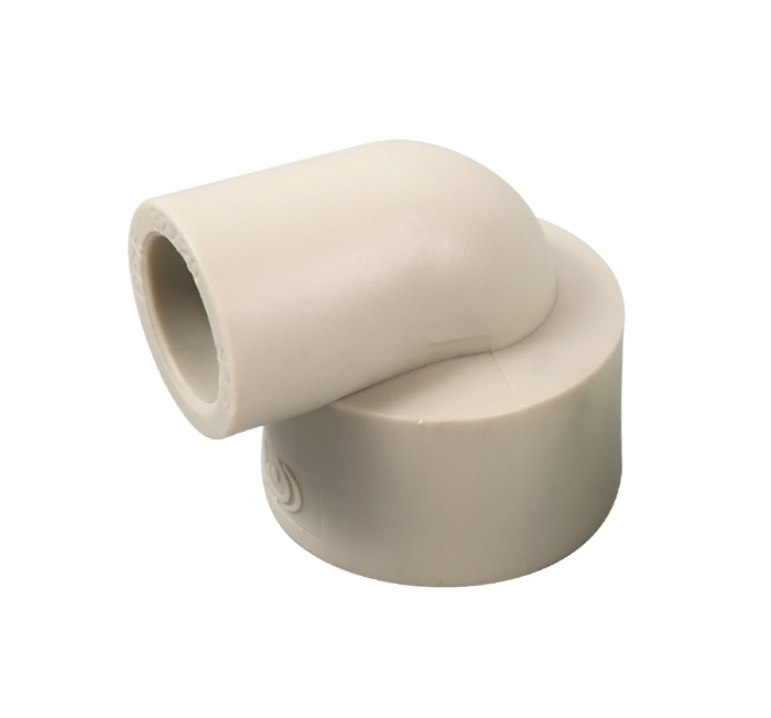 Пластиковый фитинг для труб PPR редукционный отвод